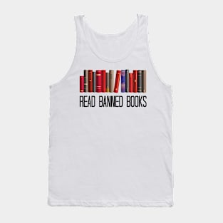 Read Banned Books, Teacher Librarian Gift, Bokks lovers Gifts Tank Top